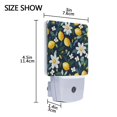 thumbnail image 3 of Yayeee LED Night Light for The Home Plug in With Light Sensors 2 Pack, Lemon Flowers, 3 of 5