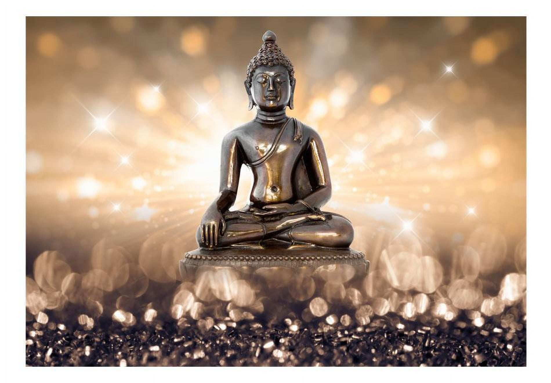 Tiptophomedecor Zen Wallpaper Wall Mural - Buddha In Bright