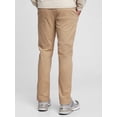 thumbnail image 2 of Pantalones caqui ajustados GAP para hombre, 33 W x 30 L, algodón, 2 of 5
