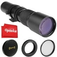thumbnail image 1 of Opteka 500mm f/8 Telephoto Lens for Pentax K-70, K-50, K-3 II, KP, K-1, K-S2, K-S1, K-500, K-30, K5 IIs, K-7, K-5, K-2, K-X, K20D, K100D, K110D and K10D Digital SLR Cameras, 1 of 10