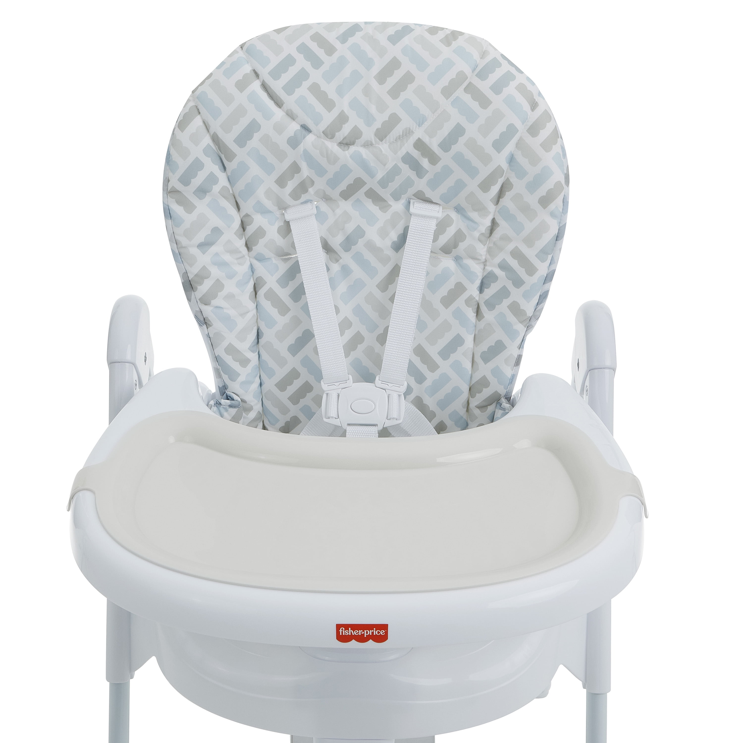 Fisher Price Tiny Bites Highchair by Dream On Me, Cloud Gray