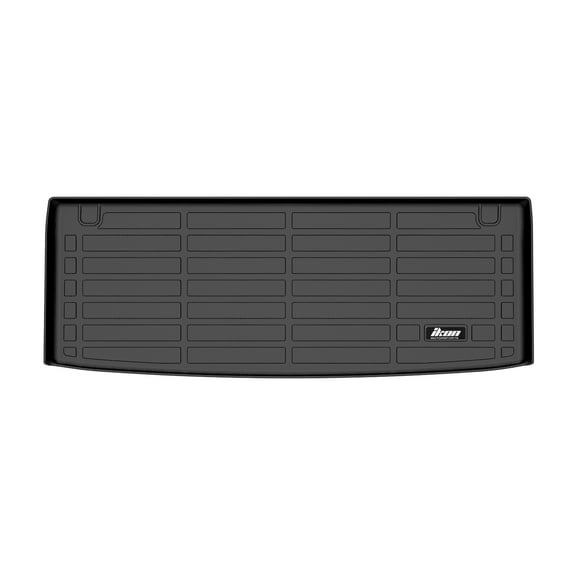 Ikon Motorsports TPE All Weather Heavy Duty Waterproof Rear Trunk Cargo Liner Mats For 2011-2013 INFINITI QX56 2014-2024 QX80 2017-2024 Nissan Armada