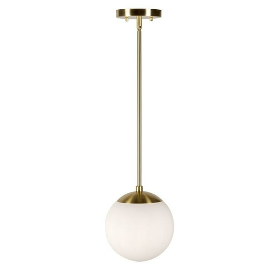 Forte Lighting 2746-01 Selene 8" Wide Mini Pendant - Gold