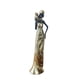 thumbnail image 4 of Estatua de mujer tribal africana decorativa, figura de mujer multifuncional. Estilo B, 4 of 9