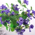 thumbnail image 3 of Artificial Camellia Flower Long Stems,9in Silk Blossom Fake Flowers Branches for Home Dining Floor vase Party Table Centerpieces Spring Decorations and Wedding Arrangements(Purple), 3 of 5
