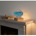thumbnail image 7 of Glass Weather Barometer Bottle - Decorative Crystal Storm Glass for Home/Office - Functional Weather Predictor with Wood Base - Unique Science Gift, 7 of 7