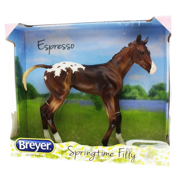 Breyer Traditional Espresso Springtime Filly Horse Toy Model (19