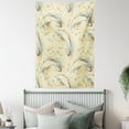 thumbnail image 4 of Sea Animals Tapestry, Sketch of Dolphins with Colorful Butterfly Ornamentals Ocean Life Illustration, Wall Hanging for Bedroom Living Room Dorm Decor, 40W X 60L Inches, Multicolor, by Ambesonne, 4 of 5