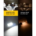 thumbnail image 5 of AUXITO 578 LED Bulb 41mm 42mm 212-2 211-2 578 Festoon LED Bulbs CANBUS Error Free 6-SMD 3030 Chipsets Xenon White Replacement for Map Dome License Plate Lights Lamps (Pack of 4), 5 of 8
