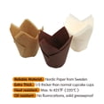 thumbnail image 3 of Forros para magdalenas Bake Choice Nordic Paper, 200 unidades, Tulip EU, 3 of 7