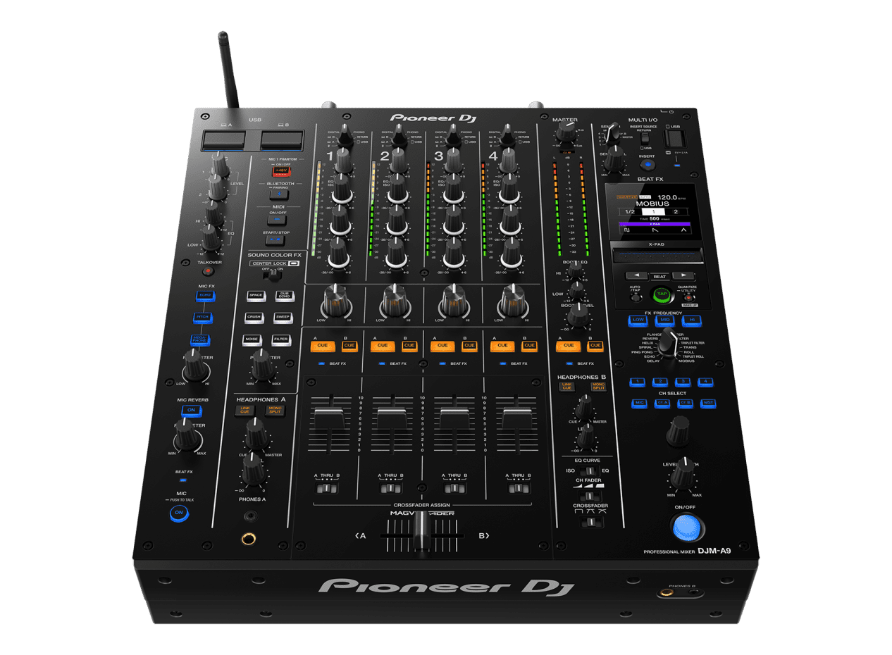 Open Box Pioneer DJ DJM-A9 4-Channel Club Standard DJ Mixer