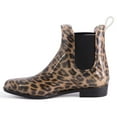 thumbnail image 4 of Aus Wooli Australia Womens Rainboots With Sheepskin Insole Included - Leopard Print, 4 of 9
