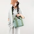 thumbnail image 4 of TINZ Ladies Shoulder Bag Large Capacity Canvas Bag Casual Handbag Bag Work Class Handbag, 4 of 9