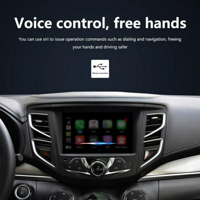 Carplay Dongle Wireless, Android Car Radio apk Installed on car