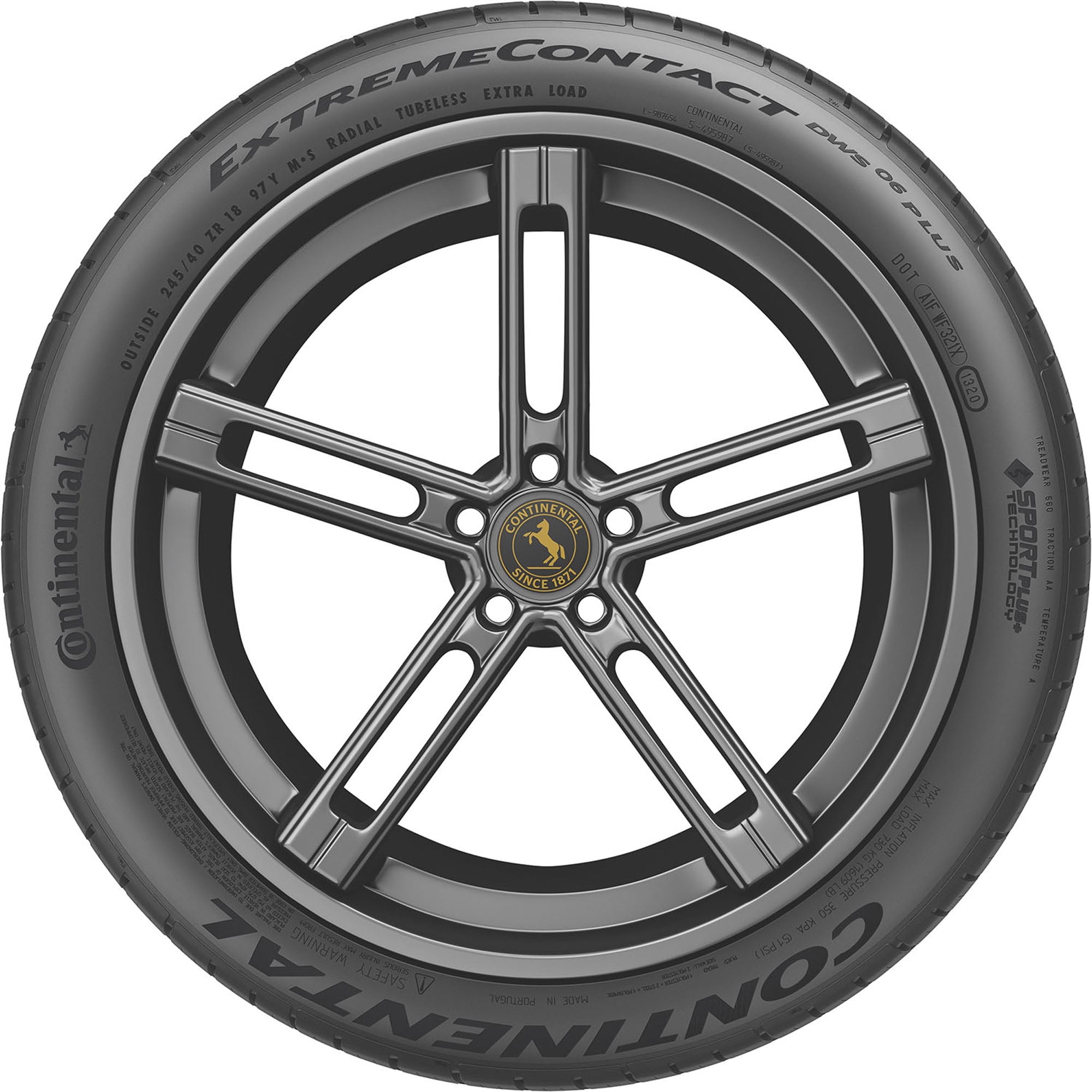 Continental ExtremeContact DWS06 PLUS All Season 245/35ZR18 92Y XL