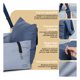 thumbnail image 2 of Asiento de Coche para Perro, Transportadora para Automóvil Esquimal (Azul - Azul Claro, 47x53x44 cm), 2 of 5