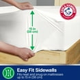 thumbnail image 5 of Arm & Hammer™ Eco Performance Zippered Mattress Protector with Tencel, Queen, 5 of 5
