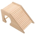thumbnail image 4 of Pawsdot Beige Wooden Ladder for Hamster Chinchilla Cage Decor and Exercise Fun, 4 of 8