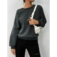 thumbnail image 3 of Letter Graphic Pullover-Gray, 3 of 3