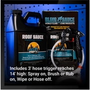 Bling Sauce Roof Sauce, 2-in-1 RV Roof and Seal Cleaner Plus UV Protectant, 64 oz.