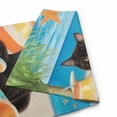 thumbnail image 6 of Summer Black Cat Garden Flag Double Sided, Small Tropical Ocean Sea Beach Garden Yard Flags Summer Pool Outside Outdoor House Decoration, 6 of 6
