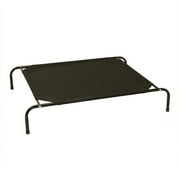 Angle View: Aleko Basic Elevated Steel Frame Pet Cot