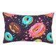 thumbnail image 1 of Fotbe Donuts1 Funda de Almohada Decorativa Estilo Occidental, Lujo en Algodón, Fundas para Almohadas King, Cojín Estampado para Decoración del Hogar-16"x24", 1 of 6