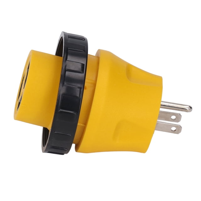 Prise de Cordon d'Alimentation à Verrouillage RV, Prise d'Adaptateur de Torsion Électrique à Verrouillage par Filetage Compact et Résistant à l'Oxydation pour la Conversion