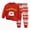 boy outfits-Red, variant on TOWED22 Baby Toddler Boy Fall Winter Set 2Pcs Long Sleeve Printed Round Neck T-Shirt Elastic Waist Pants Soft Warm Outfits Clothes(Green,4-5 Y)