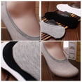 thumbnail image 3 of YSNOOWE 9 Pares De Calcetines No Show Antideslizantes Para Uso Diario En Zapatillas Y Mocasines, 3 of 8