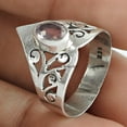 thumbnail image 2 of Natural Crystal Quartz Women Ring, Pure 925 Sterling Silver Ring, Ultimate Ring, Healing Gemstone Ring, Statement Ring, Pinky Ring, Adorable Ring, Wedding Gift Ring For Women (Crystal Quartz, 7), 2 of 5