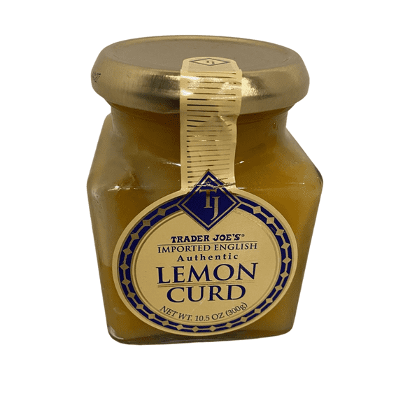 Trader Joe's Lemon Curd Imported English Authentic Smooth Creamy Sweet Tangy 10.5 Oz