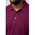 thumbnail image 5 of KingSize Men's Big & Tall Shrink-Less Longer-Length Cotton Polo Shirt, 5 of 5