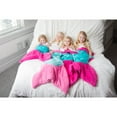 thumbnail image 2 of Mermaid Tail Blankets for Kids, Toddler and Adults from Fin Fun Cuddle Tails, Multiple Colors, 2 of 5