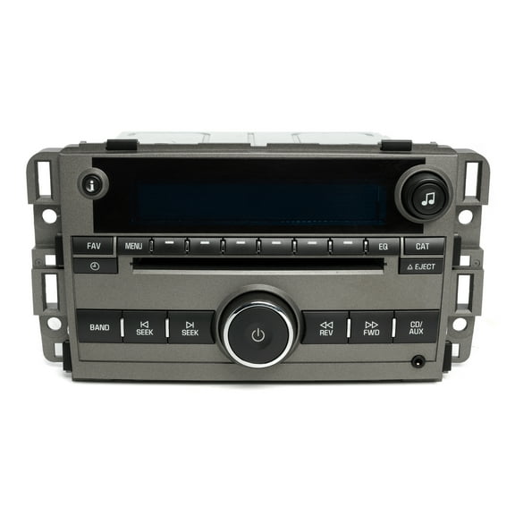 Restored Chevrolet Captiva Sport 2012 OEM Original Radio AMFM Mp3 CD w Aux Input 22847154 (Refurbished)