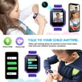 thumbnail image 4 of Newest Multi-function 4G Kids Smartwatch for Girls Boys, Waterproof  GPS SOS Smart Watch Phone for 3-14 Years (2-Style Watch Straps) Pink, 4 of 6