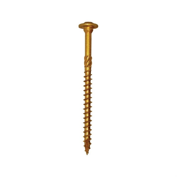 GRK Fasteners No. 20 X 6 in. L Star Washer Head Structural Screws 40 pk