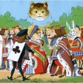 thumbnail image 2 of Alice In Wonderland Playing Cards And Cheshire Cat Poster Print By Mary Evans Picture Library, 2 of 4