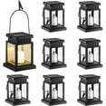 thumbnail image 3 of Gigalumi Solar Outdoor Hanging Lanterns with Stake, Rust Resistant, 8 Count, 3 of 9