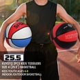 thumbnail image 3 of Baloncesto KUYOTQ, tamaño 4, goma, 25.5 pulgadas, para interiores y exteriores, paquete de 2, 3 of 8