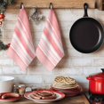 thumbnail image 6 of Pink Ombre Kitchen Towels Set of 3, Modern Abstract Art Farmhouse Absorbent Dish Towels for Kitchen, Microfiber Hand Towel, Quick Drying Tea Towel for Cleaning Decorative Dishcloths, 6 of 7