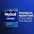 thumbnail image 5 of Vicks NyQuil Cold & Flu, LiquiCap Over-the-Counter Medicine, 24 count, 5 of 11