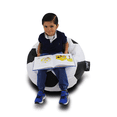 thumbnail image 1 of Balón de soccer Puff MX Nylon perla de unicel, 1 of 3