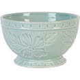 thumbnail image 2 of Fitz and Floyd English Garden 20 oz Mint Stoneware Tableware Bowl (4 Count), 2 of 6