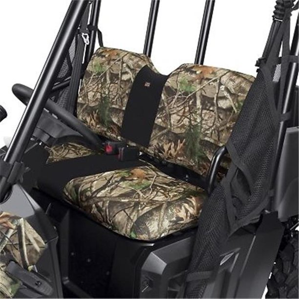 QuadGear UTV Bench Seat Cover Set Camo