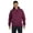 MAROON, variant on Hanes Adult 9.7 oz. Ultimate Cotton 90/10 Pullover Hood - F170
