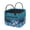 Blue Tropical Polynesian Print, variant on Garronmavis Nautical Seahorse Starfish Print Quilted Laundry Basket with Handles, Large Capacity Fabric Laundry Hamper for Bathroom, Bedroom, Nursery, Dorm Storage