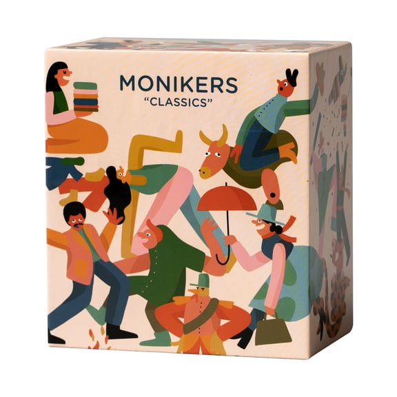 Monikers: Classic Expansion Adult Party Card Game for Ages 17 , from Asmodee