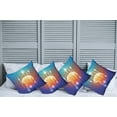 thumbnail image 2 of Ambesonne Fantasy Throw Pillow Cover 4 Pack, Abstract Binary Digit, 18", Multicolor, 2 of 7