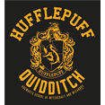 thumbnail image 2 of Harry Potter Hufflepuff Quidditch Crest Crew Neck Short Sleeve Men's T-shirt-XS, 2 of 7